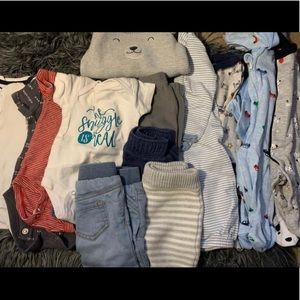 Baby boy Size Newborn Clothing Bundle Includes 20+ Items